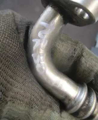 Ford Mondeo MK IV Oil sump strainer pipe 