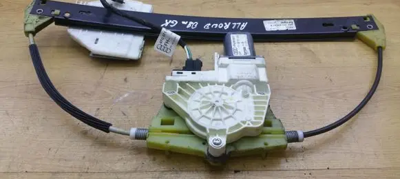 Audi A6 Allroad C6 Rear door window regulator with motor 4F0839461B