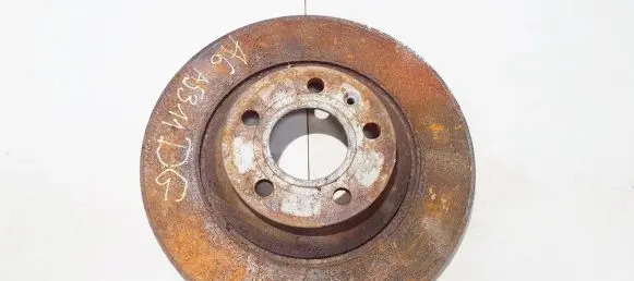Audi A6 Allroad C6 Rear brake disc neventiliuojamas