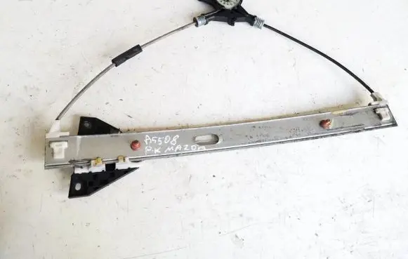 Sliding door window regulator with motor