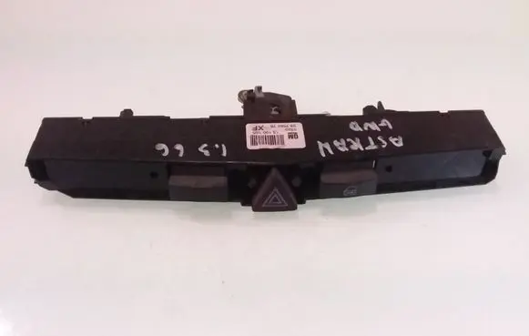 Opel Astra H Hazard light switch 3758075 13100105
