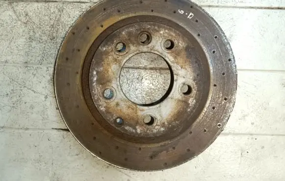 Audi Q7 4L Rear brake disc