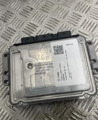 Peugeot 3008 I Engine control unit/module 9666986680 0281013334
