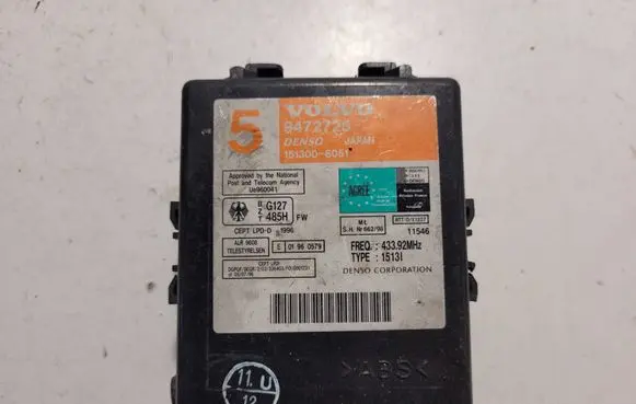 Volvo S70 V70 V70 XC Immobilizer control unit/module 9472725 1513008051