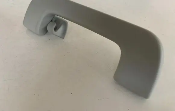 Rear interior roof grab handle