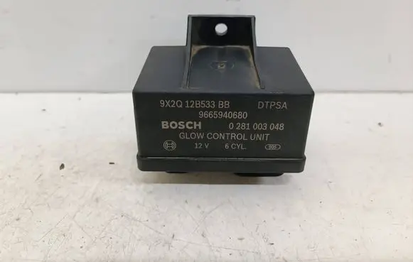 Citroen C5 Glow plug pre-heat relay 9665940680 0281003048 9X2Q12B533BB