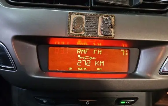 Citroen C3 Screen/display/small screen 98073542XT-80 IMPRK1529020