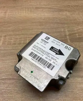 Opel Zafira A Airbag control unit/module 09229303 5WK42926
