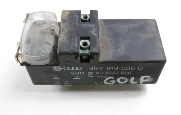Volkswagen Golf III Fan control module 357919506D
