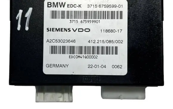 BMW 7 E65 E66 Other control units/modules 6759599 37156759599 11868017