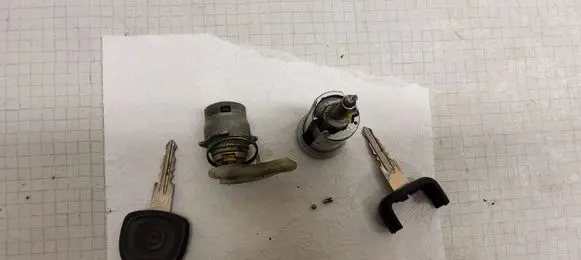 Opel Astra G Lock set 13107754