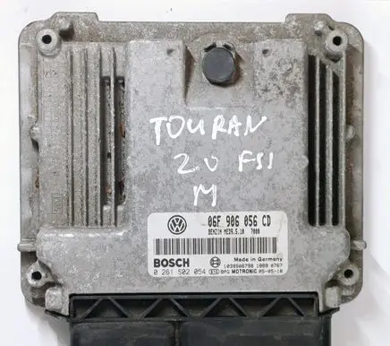 Volkswagen Touran I Engine control unit/module 06F906056CD 0261S02054