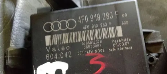 Audi A6 S6 C6 4F Parking PDC control unit/module 4F0919283F