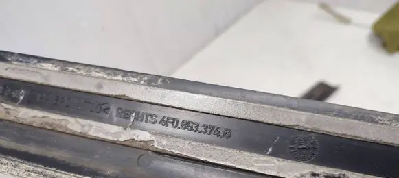 Audi A6 S6 C6 4F sill trim set (inner) 4F0853374B 4F0853373B 4F0853376B
