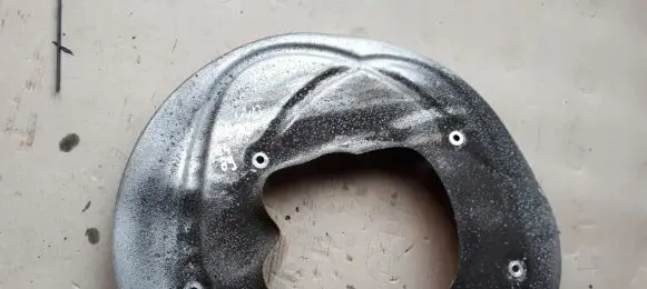 Audi A4 S4 B9 Front brake disc dust cover plate 8W0615312E