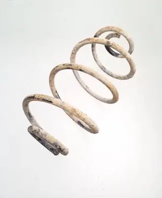 Opel Astra G Rear coil spring
