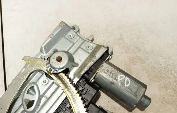 Front door window regulator motor
