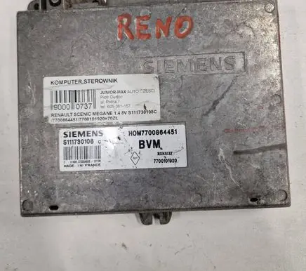 Renault Megane I Engine control unit/module 7700864451 S111730108C 7700101920