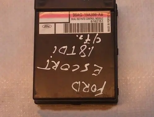 Ford Escort Immobilizer control unit/module 96AG19A366AB