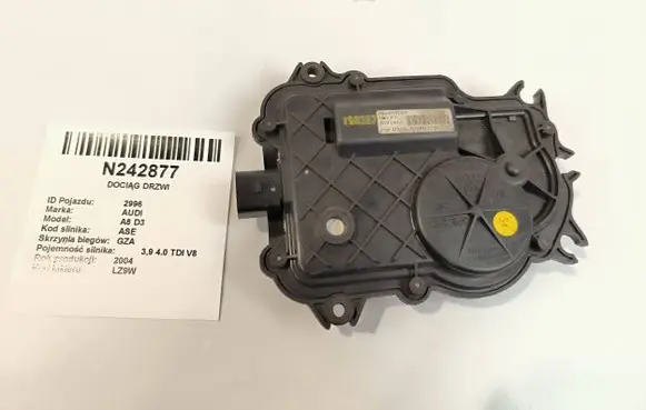 Audi A8 S8 D3 4E Front door soft close latching motor 4E0837059 SN4E138072 SW0607