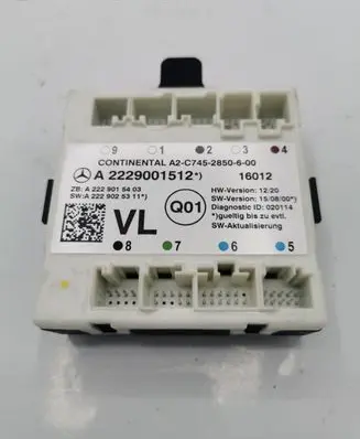 Mercedes-Benz GLC X253 C253 Door control unit/module A2229001512 A2229015403 A2229025311