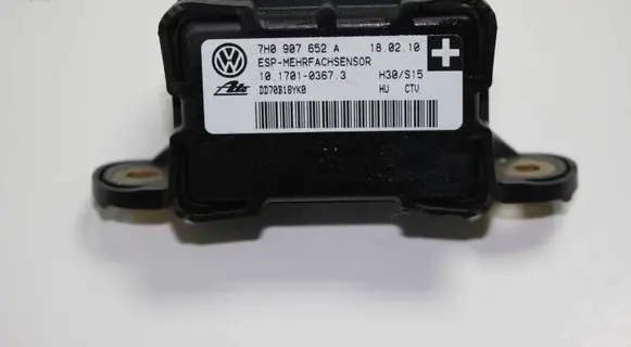 Audi Q7 4L ESP acceleration yaw rate sensor 7H0907652A DD70B18YK0 10170103673