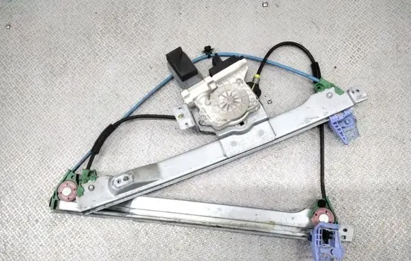 Citroen C2 Front door window regulator with motor 9641241380
