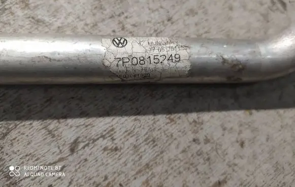 Volkswagen Touareg II Engine coolant pipe/hose 7P0815249