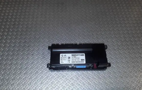Citroen C5 Bluetooth control unit module 9665377480