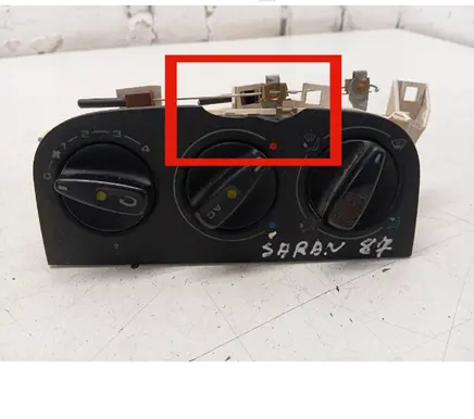 Volkswagen Sharan Climate control unit 95NW18D451A