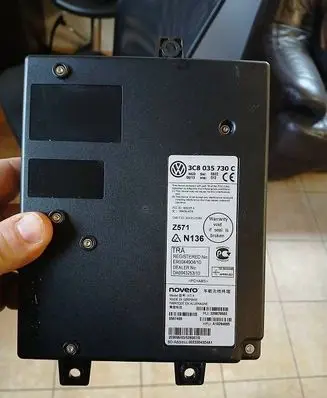 Volkswagen PASSAT B7 Bluetooth control unit module 3C8035730C DA0043253 339876502