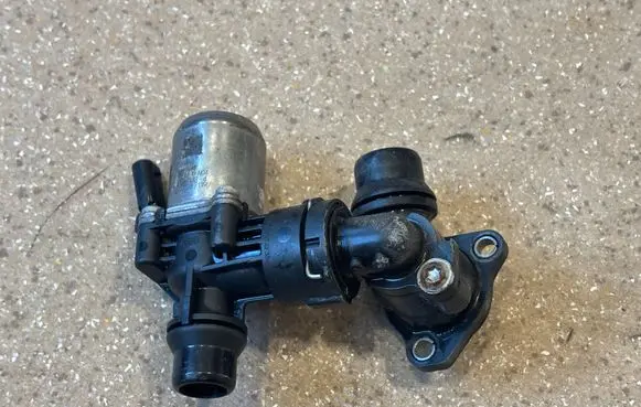 Coolant heater control valve