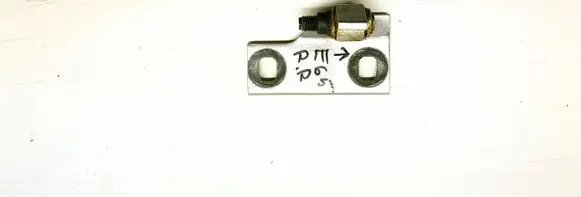 Rear door upper hinge