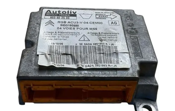 Audi A6 S6 C5 4B Airbag control unit/module 4B0959655 0285001485