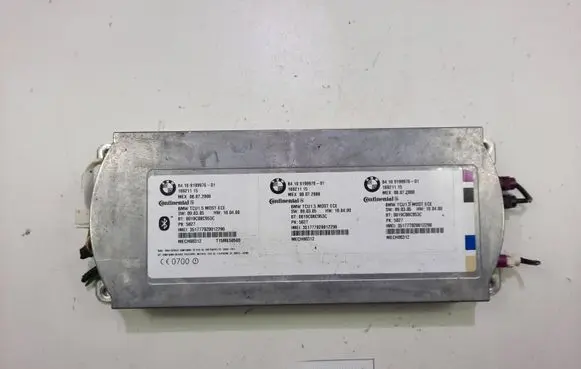 BMW 5 E60 E61 Bluetooth control unit module 919976