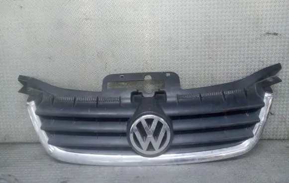 Volkswagen Touran I Front bumper upper radiator grill 1T0853651