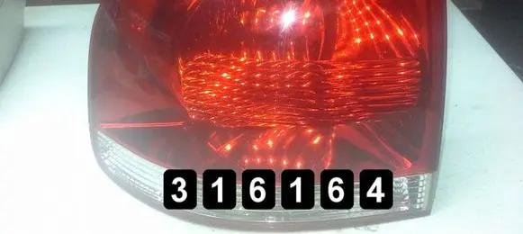 Volkswagen Touareg I Rear/tail lights 7L6945095K-06S