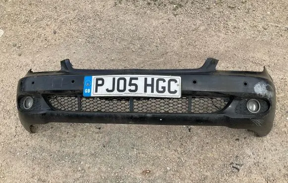 Mercedes-Benz CLS C219 Front bumper A2198801370