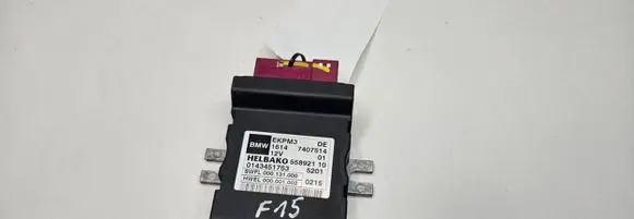 BMW X5 F15 Fuel injection pump control unit/module 7407514 5589210