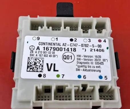 Mercedes-Benz GLE W167 Door control unit/module A1679001418