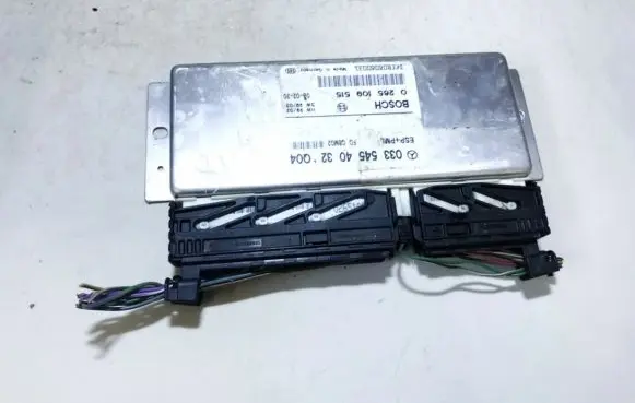 Mercedes-Benz E W211 ESP (stability system) control unit 0335454032 0265109515