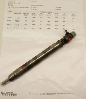 Fuel injectors set