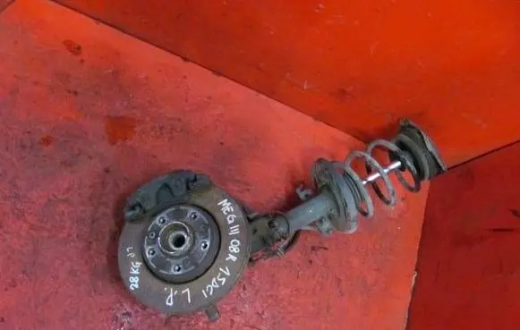 Renault Megane III Front wheel hub spindle knuckle MEGANE3ZWROTNICALP