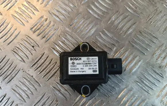 Skoda Superb B5 (3U) ESP acceleration yaw rate sensor 8E0907637A 0265005245 5004226