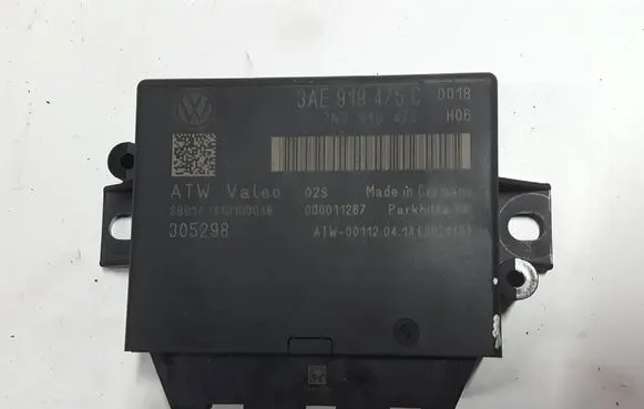 Volkswagen PASSAT B7 Parking PDC control unit/module 3AE919475CXAUTOPX 3AE919475C