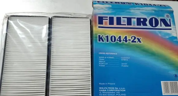 Opel Sintra Cabin air micro filter K10442X CU22242 CF8914