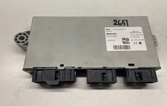 BMW 5 F10 F11 Immobilizer control unit/module 9318365 61359318365
