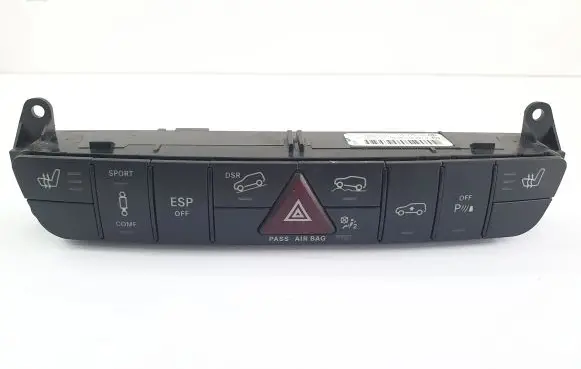Mercedes-Benz ML W164 Multifunctional control switch/knob A1648709510