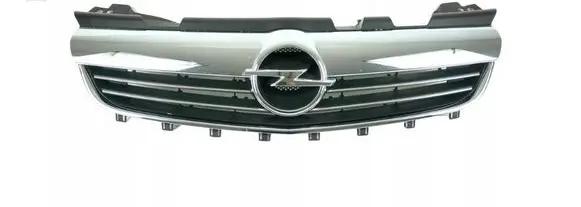 Opel Zafira B Front bumper upper radiator grill 13247331