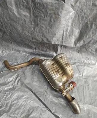 Audi A6 S6 C6 4F Exhaust gas pipe 4F0253612AA